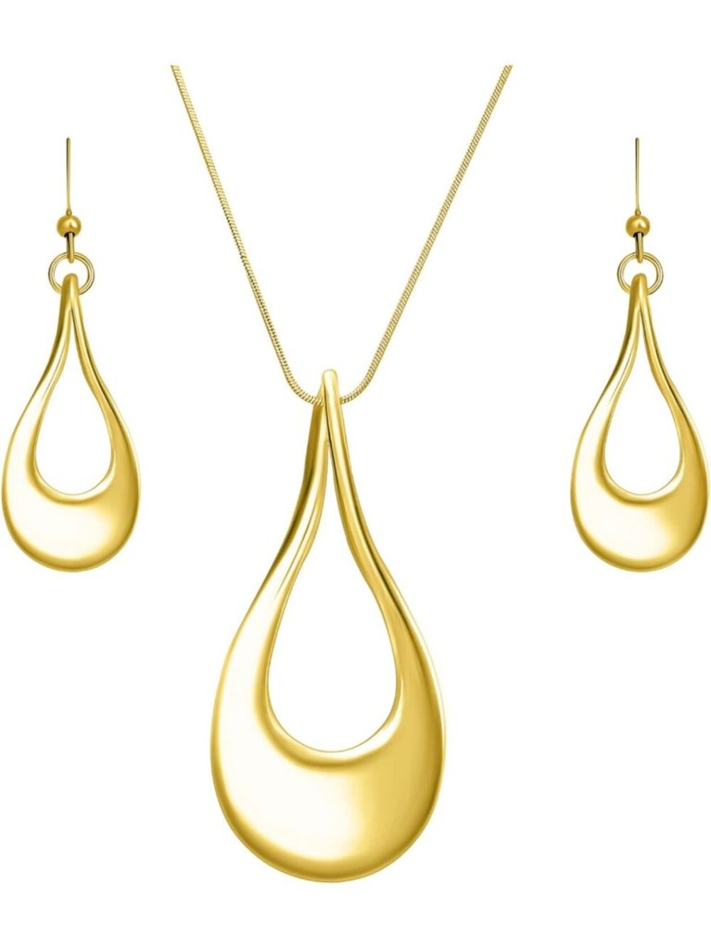 Elegant Gold & Silver Plated Jewelry Set for Women - Stylish Accessories